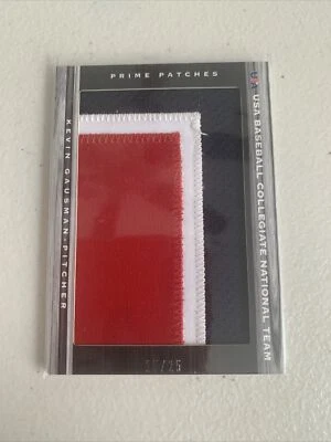 Parche Prime grande nacional limitado de Estados Unidos 2011 Kevin Gausman 15/25 Foto 1 de 3
