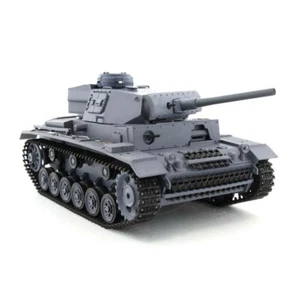 HENG LONG 6.0V Buch Panzer iii Radio Control Remoto BB Shoot Tank 1/16 Reino Unido - Imagen 1 de 3