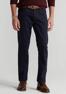 Polo Ralph Lauren Men's Varick Slim Straight Stretch 5-Pocket Pant Blue SZ.42X29 - Picture 1 of 13
