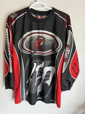 Y2K Reebok Allen Iverson i3 Motocross Longsleeve Jersey Bad Newz The Answer XL - Image 1 of 4