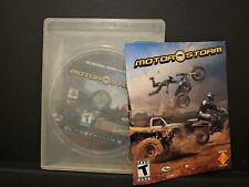 MotorStorm (Sony Playstation 3 PS3, 2007)  Used With Manual 