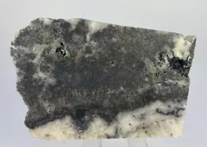 NICE RICH NATIVE SILVER & ACANTHITE IN BARITE: BULLDOG MINE, CREEDE, COLORADO - Picture 1 of 5