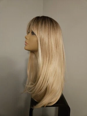 20" Increíble PELUCA EN CAPAS CABELLO MEDIO RUBIO MEDIO FLEQUILLO Destacados  Foto 1 de 4