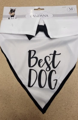 Best Dog Bandana with Bow Tie Wedding, Birthday or daily use!  Great gift idea! - Image 1 of 4