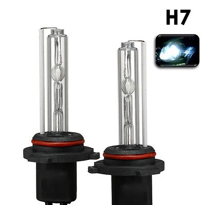 2X NEW HID XENON H7 Headlight/Fog Light Replacement Bulbs AC 6000K Crystal White - Image 1 of 4