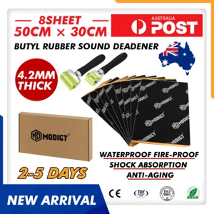 32PCS Butyl Sound Deadener High Temp Resistant Foldable High Quality-50cm x 30cm - Picture 1 of 20