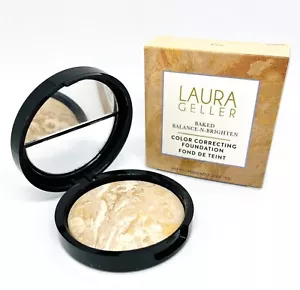 Laura Geller Balance-n-Brighten Baked Foundation FAIR Authentic Brand New In Box - Picture 1 of 8