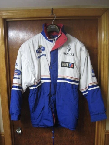 Rothmans Williams Renault winter testing jacket - Senna, Villeneuve, Hill !!!!!! Cover