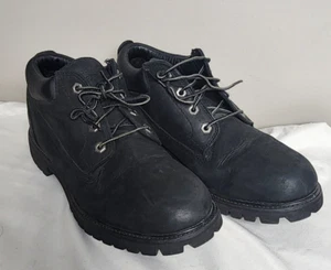 Timberland Men's Black Leather Shoes 11M - Picture 1 of 9