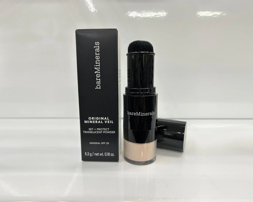 bareMinerals Mineral Veil Refillable Setting Powder Translucent 5.3g with Brush - Image 1 of 1