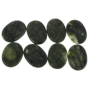 8pcs Hot Massage Stones Heated Warmer Oval Shaped Hot Rock for Spa Massage - Picture 1 of 11