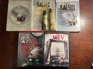 Saw 1 - 5 (DVD) The first 5 movies in the Saw Franchise - Picture 1 of 7