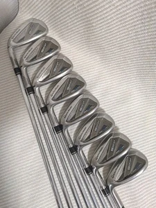 TaylorMade SIM2 MAX Iron Set 8pcs 5-9.PW.AW.SW KBS MAX MT85 Flex R Left-Handed - Picture 1 of 13
