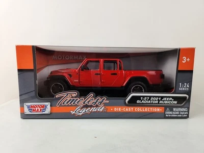 2021 JEEP GLADIATOR RUBICON PICKUP TRUCK MOTORMAX New Timeless Legends  - Image 1 of 4