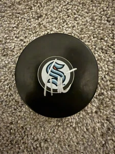 Tye Kartye Signed Kracken Puck W/COA - Picture 1 of 1
