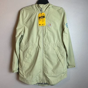 Carhartt Relaxed Fit Rain Defender Lightweight Coat XS Green Outerwear Jacke - Bild 1 von 8