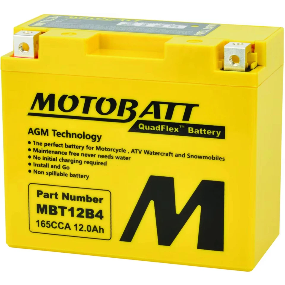 Motobatt Battery For Yamaha YZF-R6 600cc 99-00 - Image 1 of 4