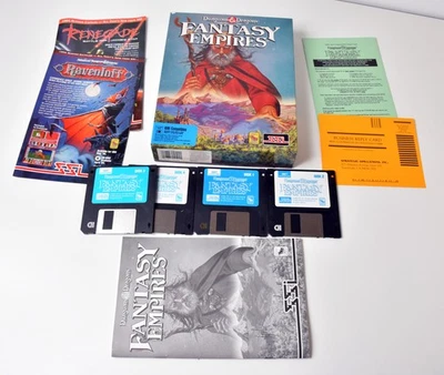 Fantasy Empires - Dungeons & Dragons SSI - IBM PC 1993  3.5" Disks CIB EX++ - Image 1 of 4