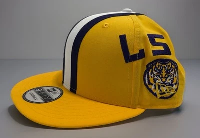 Бейсболка New Era 9Fifty LSU Tigers футбольный шлем новая штат Луизиана - Изображение 1 из 4