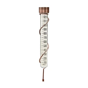 Heritage Collection Glass Rain Gauge, Measure and Monitor Precipitation, Easy... - Picture 1 of 6