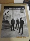 BLACK REBEL MOTORCYCLE CLUB B.M.R.C. #2 Promo Poster New! Unused! 2001 Virgin