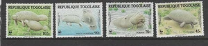Togolaise 1984 Seekuh WWF postfrisch (a310) - Bild 1 von 1