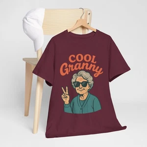 Camiseta Cool Granny | Camiseta Retro Gráfica Abuela para Abuelas y Nanas Geniales - Imagen 1 de 92