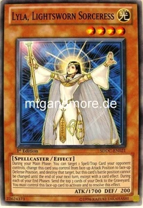 Yu-Gi-Oh 1x Lyla, Lightsworn Sorceress - - - SDDC - Bild 1 von 1