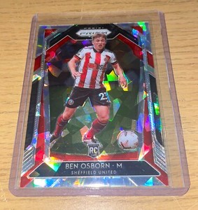 /23 CRACKED ICE - BEN OSBORN - 2020/21 PANINI PRIZM EPL - SHEFFIELD UNITED