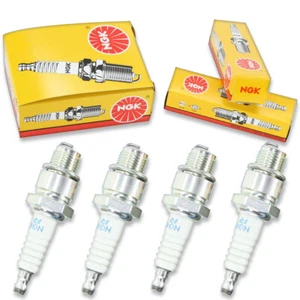 4pcs 80-83 Tohatsu M18A NGK Standard Spark Plugs 18 HP Kit Set Engine ga - Picture 1 of 5