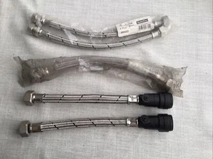 Mix Of 5 Flexible Tap Connectors 2 X 15mm New 3 X 22mm 2 With Built In ISO Valve - Picture 1 of 7
