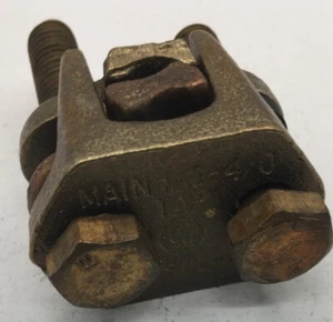 2B40W BLACKBURN 4/0-1/0-AWG ABRAZADERA CONECTOR DE 2 PERNOS CON ESPACIADOR - Imagen 1 de 4