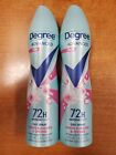 3Pk Degree Antiperspirant Deodorant White Flowers/Lychee Dry Spray Exp 8/25 E15C
