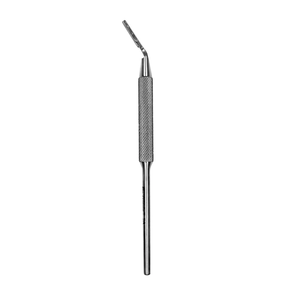Hu-Friedy 5 Angled Round Scalpel Handle - 10-130-05A