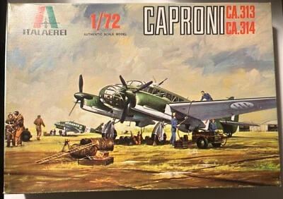 ITALERI 1/72 CAPRONI Ca.313/314  SCATOLA ORIGINALE  guarda le foto - Immagine 1 di 3