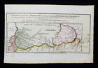1754 BELLIN: rare Map SOUTH AMERICA, PERU, MARANON RIVER, AMAZON RIVER, TARAPOTO