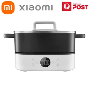 XIAOMI Electric Hot Pot 6L Cooker Multifunctional Non-Stick Stew Frying Cooker - Picture 1 of 20