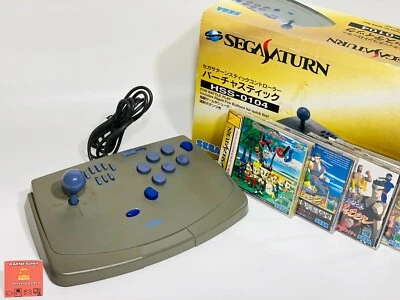 Sega Sega Saturn Virtua Stick Virtua Fighter Set CIB Obi SEGA SS JP Japan NTSC-J - Image 1 of 4