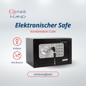 Unsichtbarer mobiler elektronischer Safe mit Schlüssel und B Schloss - Bild 1 von 29
