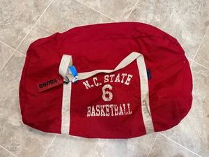 Vintage NC State NCSU Basketball Team Seesack Sporttasche Spiel ACC Turnier gebraucht - Bild 1 von 9