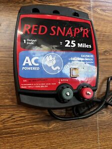 Red Snap'r 25-Mile Ac Low Impedance Fence Charger Eac25M-Rs