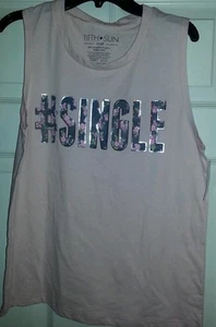Everyday women's shirt size small NWT..nice..(hashtag) # SINGLE valentine's day - Picture 1 of 4