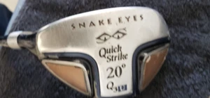 41.75 IN LH GOLFSMITH SNAKE EYES QUICK STRIIKE 20 DEG 3 HYBRID W PAINT LOSS 1124 - Picture 1 of 4