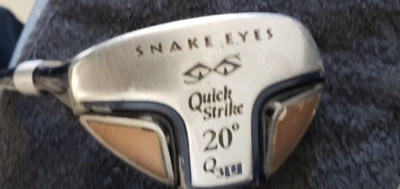41.75 IN LH GOLFSMITH SNAKE EYES QUICK STRIIKE 20 DEG 3 HYBRID W PAINT LOSS 1124 - Image 1 of 4