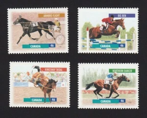 qq. HORSE RACING = BIG BEN, NORTHERN DANCER,.. 1999 Canada #1791-1794 MNH - Bild 1 von 1