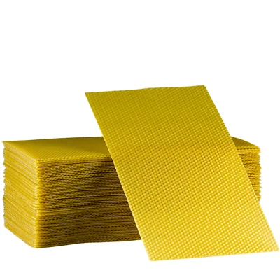 7,5 kg Mittelwände DNM  Deutsch Normalmaß 350 x 200 mm Bienenwachs mit Analyse - Bild 1 von 4