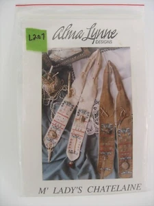 Alma Lynne ~ M' LADY'S CHATELAINE Cross Stitch Pattern - Picture 1 of 3