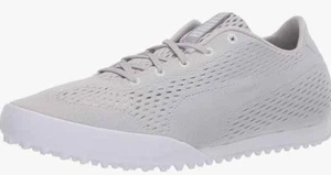 NEU Puma Monolite Cat EM Damen-Golfschuhe ohne Spikes grau grau Größe 9,5 - Bild 1 von 7