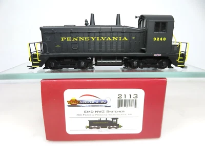 Broadway Limited HO Diesel Locomotive 2113 PRR Pennsylvania EMD NW2 DCC Sound - Image 1 of 4
