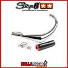 S6-9118904/RE EXHAUST Stage6 Streetrace cromato CNC rosso / nero YAMAHA DTX SM 5